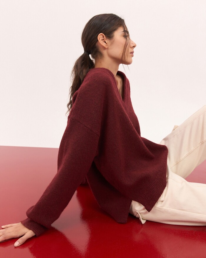 Sweater June Bordo