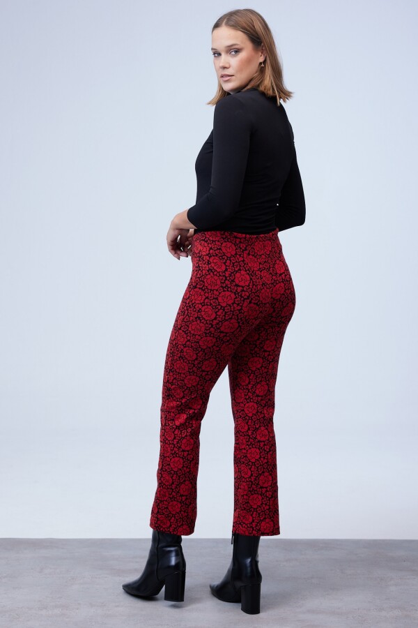 Pantalon Printed ROJO/MULTI
