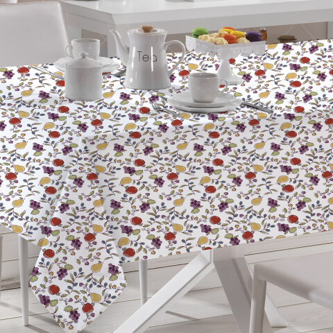 Mantel Rectangular Bukara Peva 140 x 210 cm Frutas
