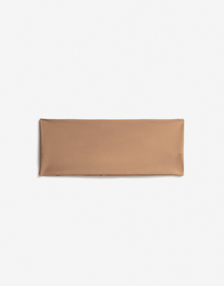 Vinchas Textiles Lisas Vincha Sporty Beige - Marron Medio