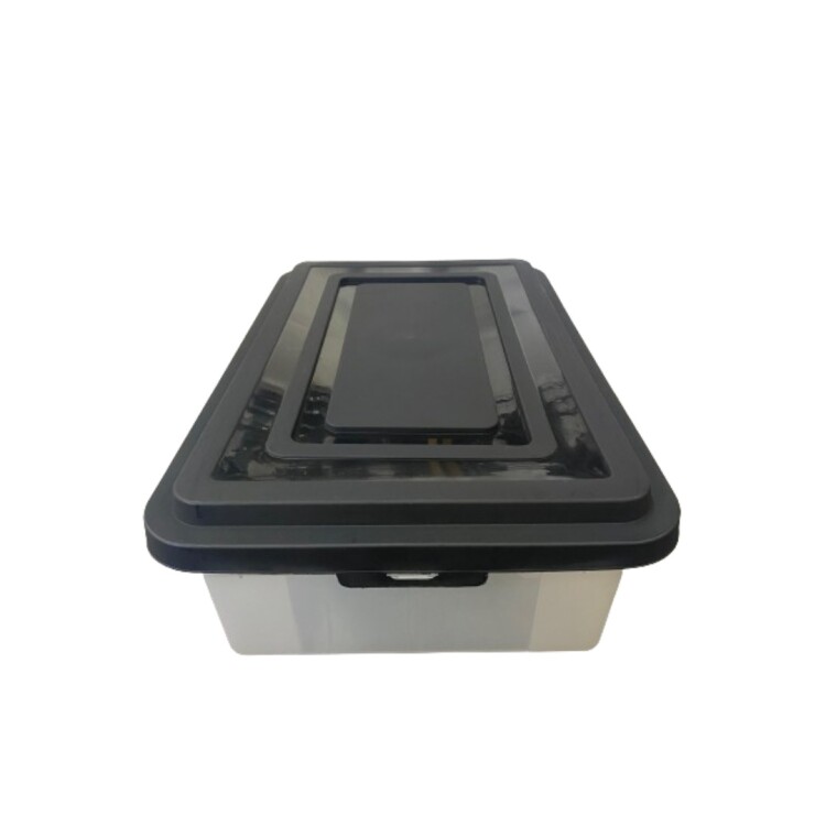 CAJA ORGANIZADORA APILABLE 36 LITROS Sin color
