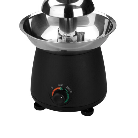 Fuente de Chocolate Eléctrico de Acero Inoxidable 500 ml Fuente de Chocolate Eléctrico de Acero Inoxidable 500 ml