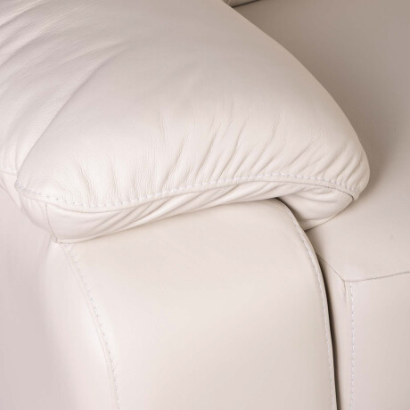 SOFA 3 CUERPOS CUERO-100-NATURAL NATURAL-BEIGE LAURENT MARFIL