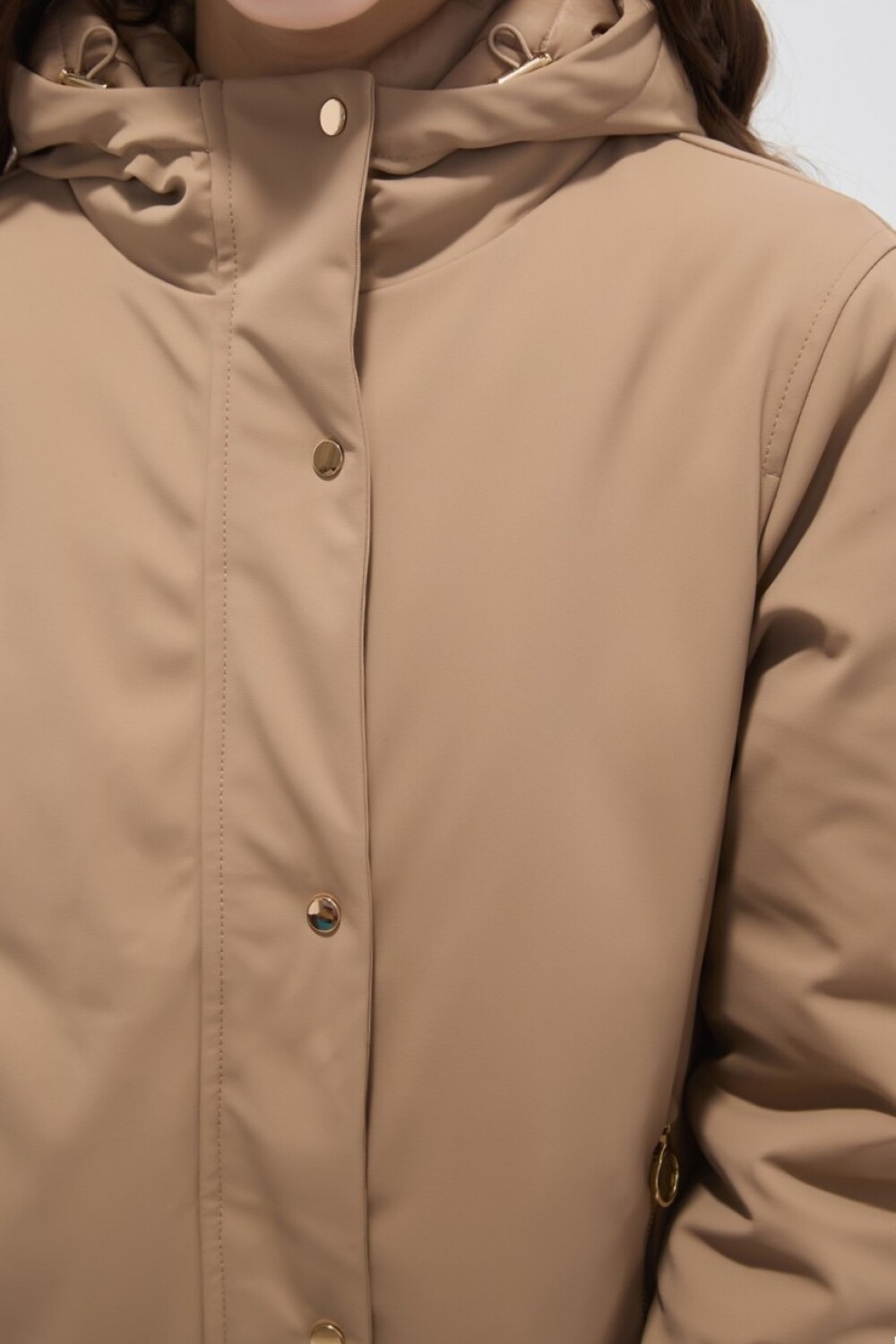 Campera Karipe Beige Oscuro