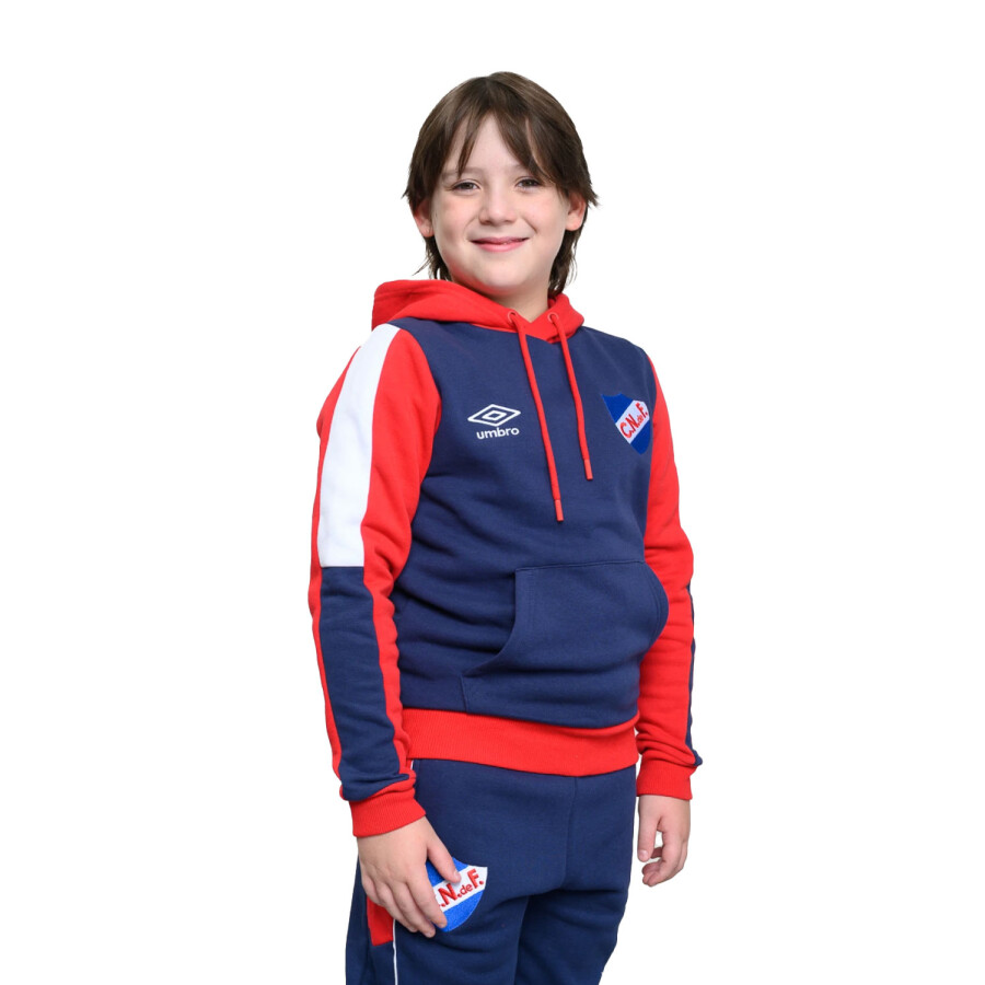 Canguro de Niños Umbro Urbano Nacional JRS Azul Marino - Rojo - Blanco
