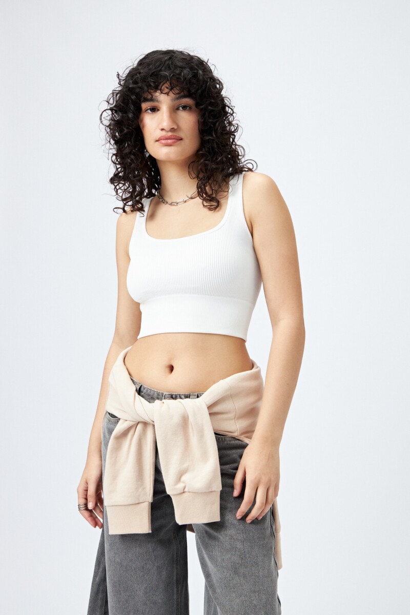 TOP UNNO Blanco