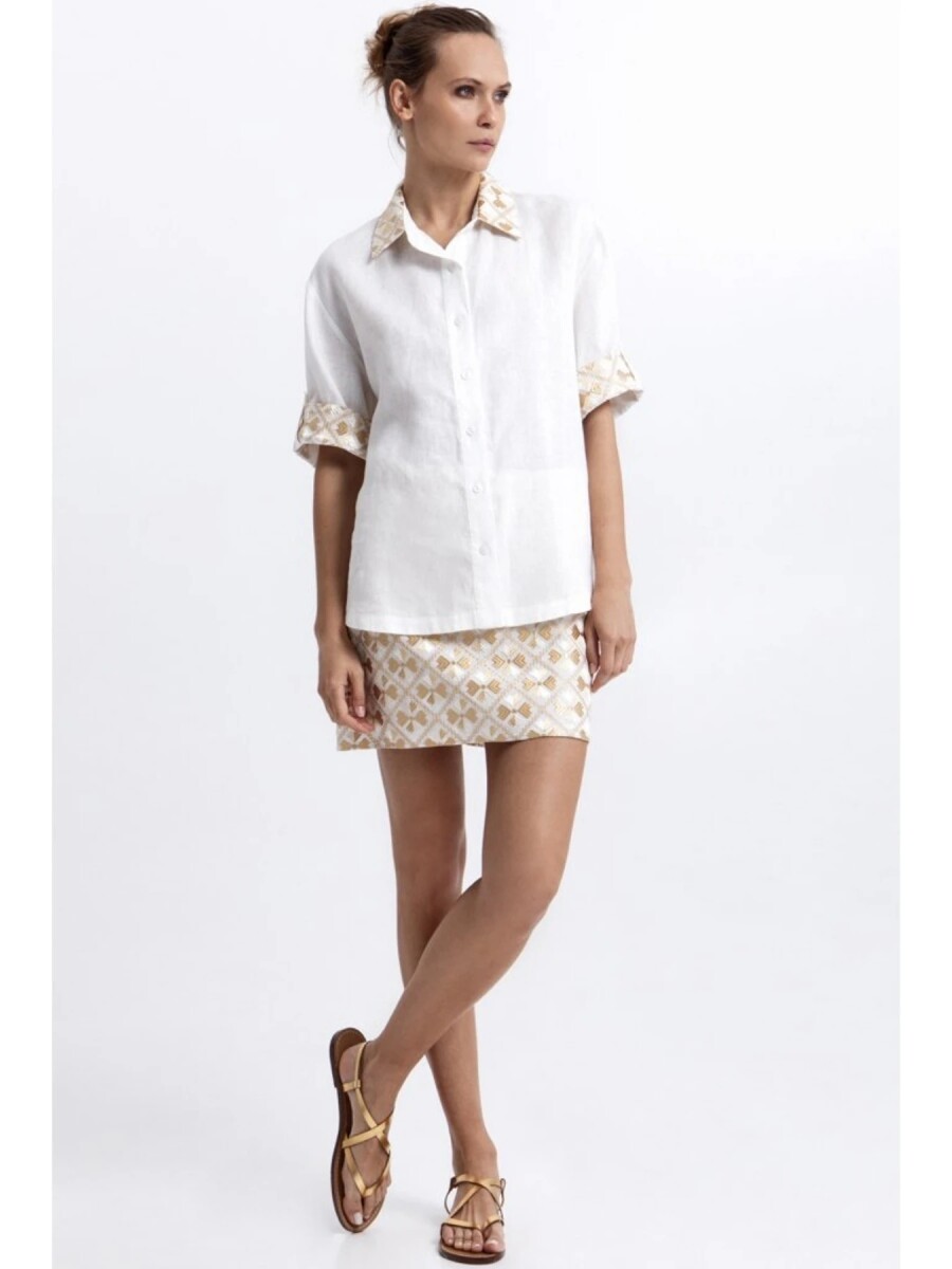 CAMISA FLAKES MANGA CORTA 