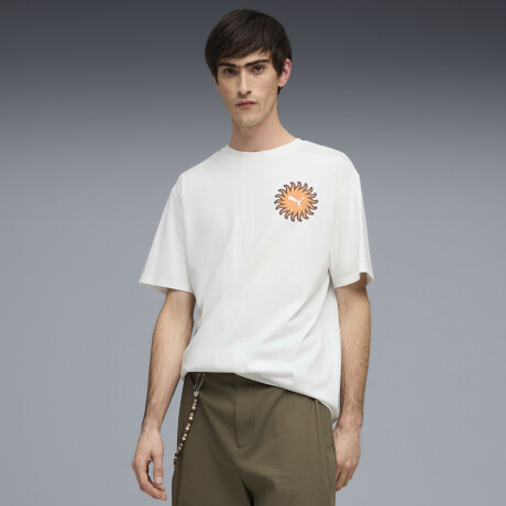 Remera Sunset Drive Relax 63439502 Blanco