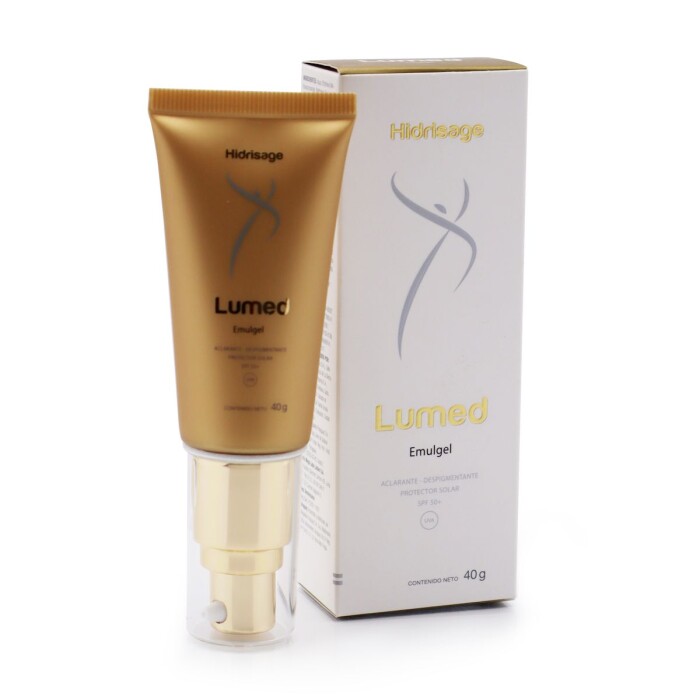 HIDRISAGE LUMED EMULGEL DESPIGMENT.SPF50 única