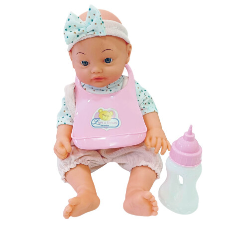 Muñeca Bebé Set Completo Bebote Hace Pis Kit Juguete Jug003103