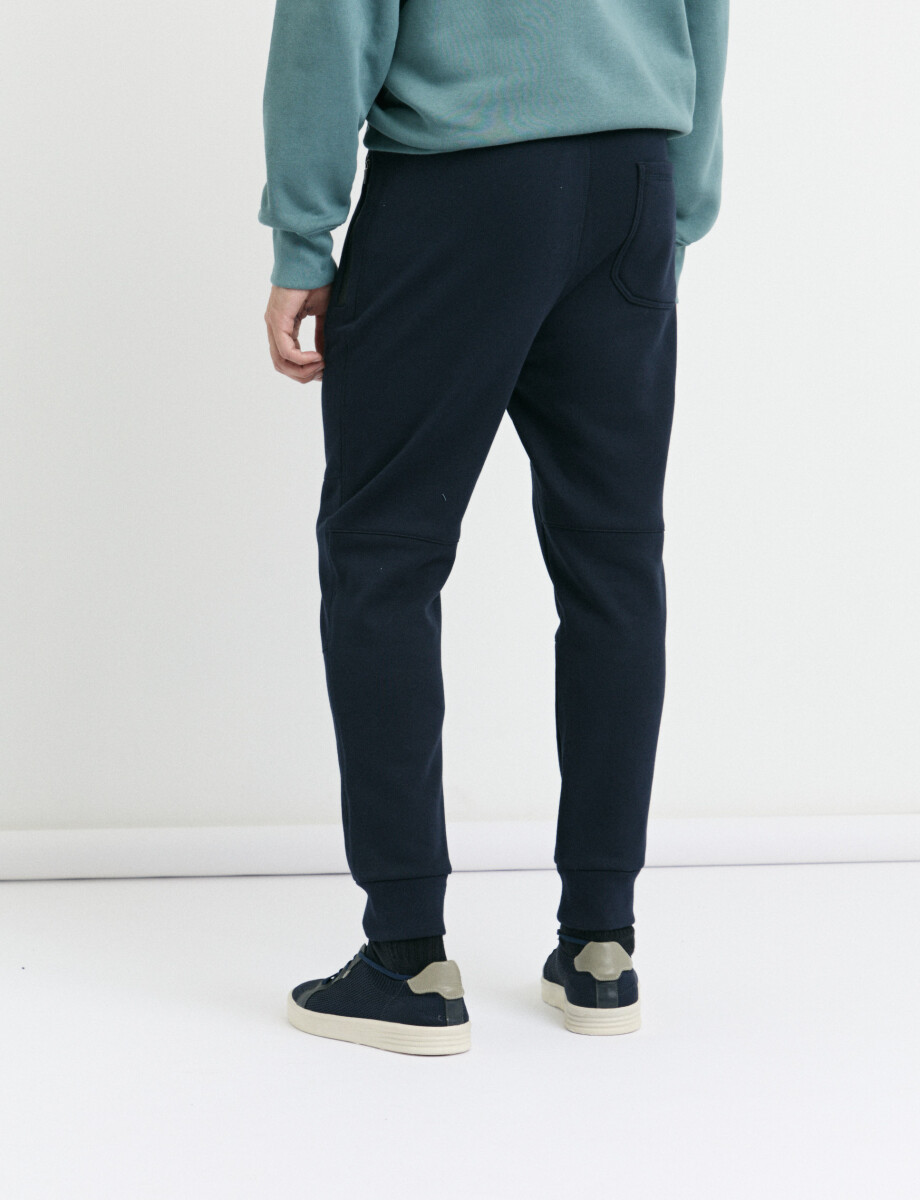 080910 PANTALÓN JOGGING Azul Oscuro