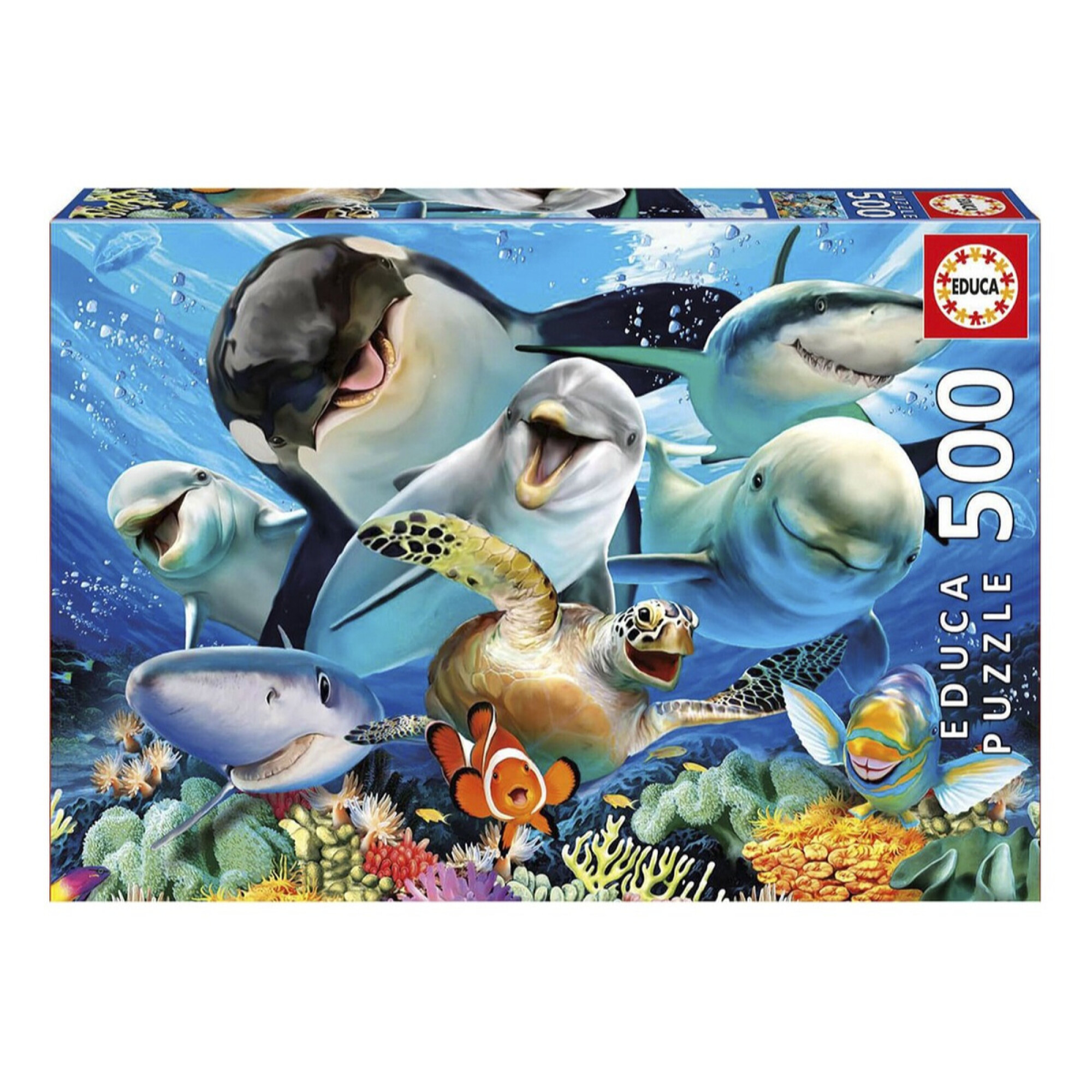 Puzzle Educa Rompecabeza Selfie Bajo Agua 500 Piezas Educa Atrix