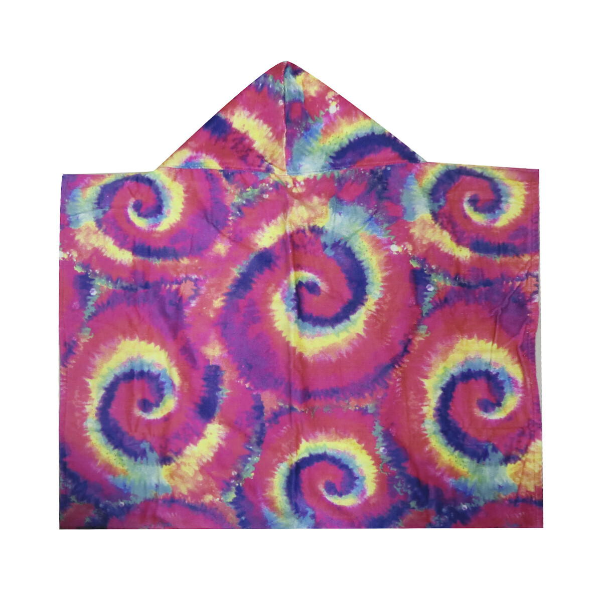 Toalla Con Capucha Bebé Döhler Velour 90 x 70 cm - TIE DYE MAR 01 