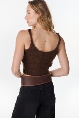 Faja Leather Elegant Marron