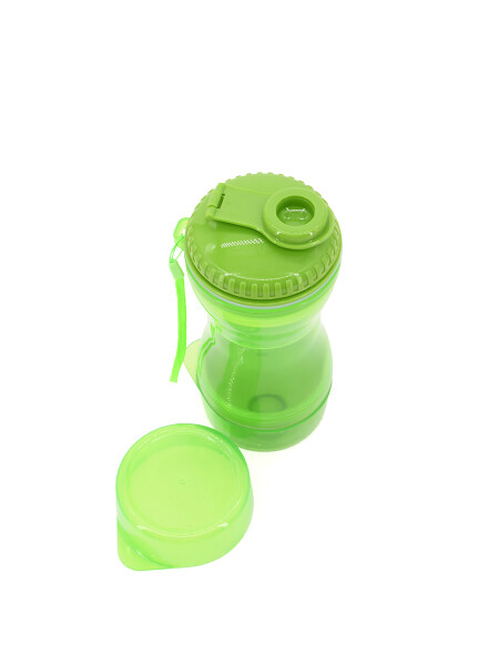 DISPENSER 2 EN 1 AGUA Y COMIDA VERDE