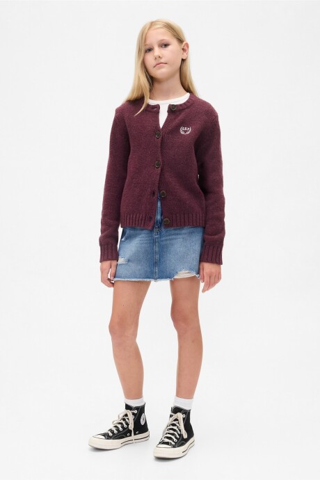 Saco Logo Gap Niña Tuscan Red