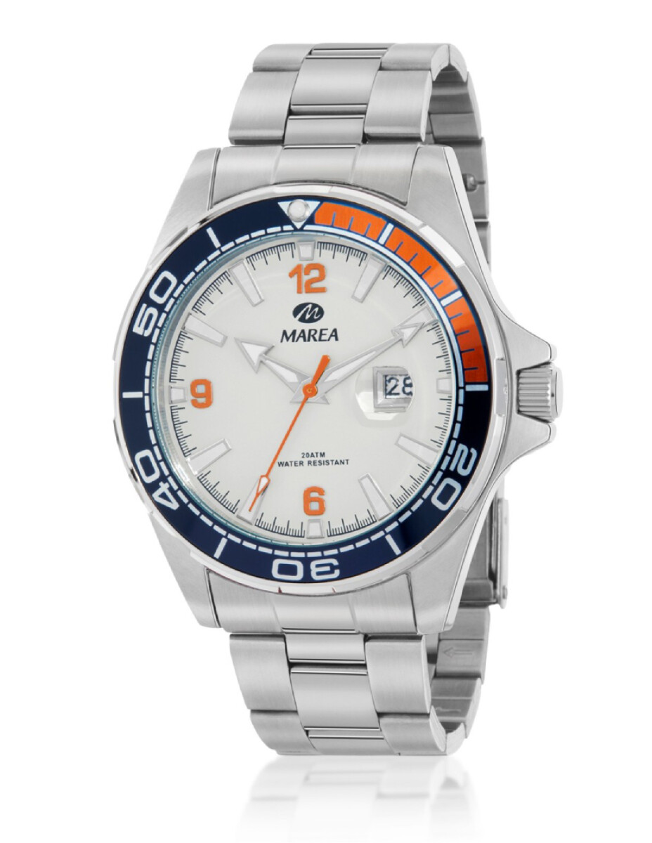Reloj Marea Watch B3622103 - Acero Rojo y Azul 