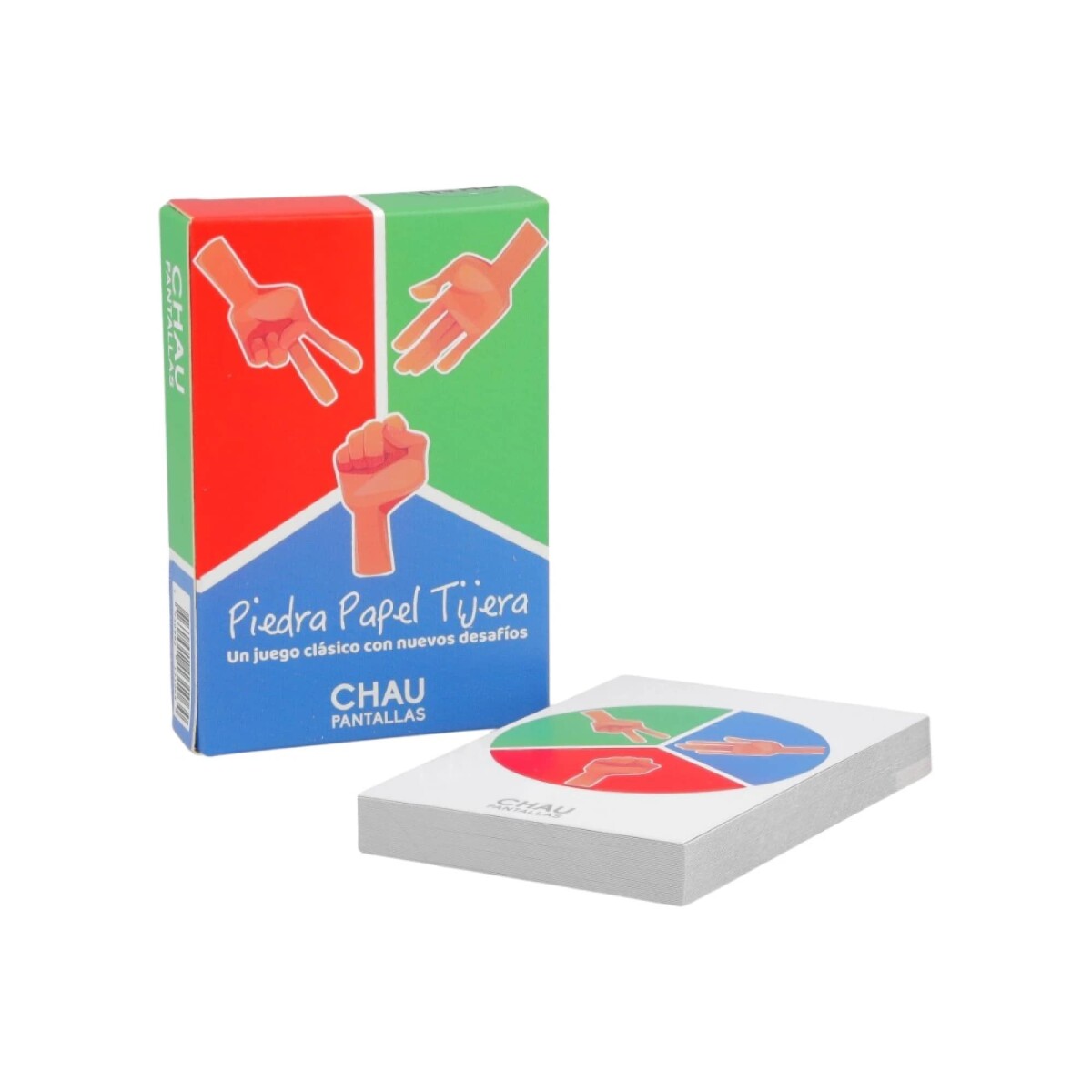 Juego Chau Pantallas Cartas Piedra Papel Tijera 