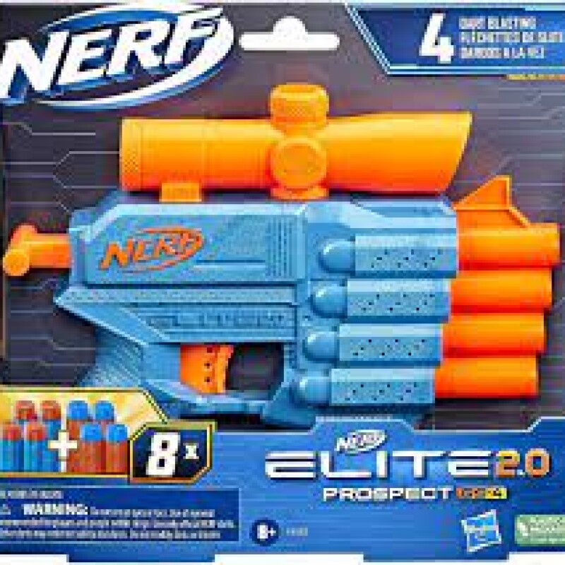 Pistola Nerf Elite 2.0 Prospect Qs 4 Pistola Nerf Elite 2.0 Prospect Qs 4