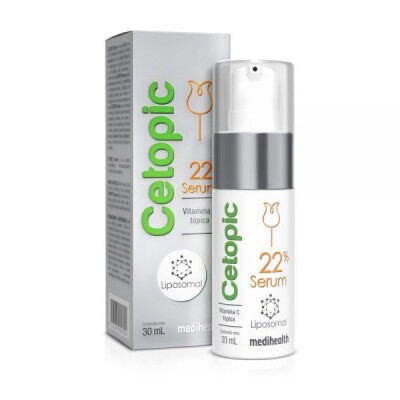 Cetopic Serum 22% Vitamina C 30 Ml. Cetopic Serum 22% Vitamina C 30 Ml.