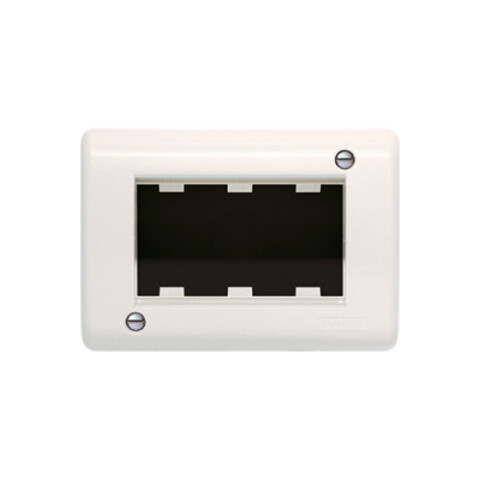 Caja exterior para 3 módulos blanco - Ave C55611