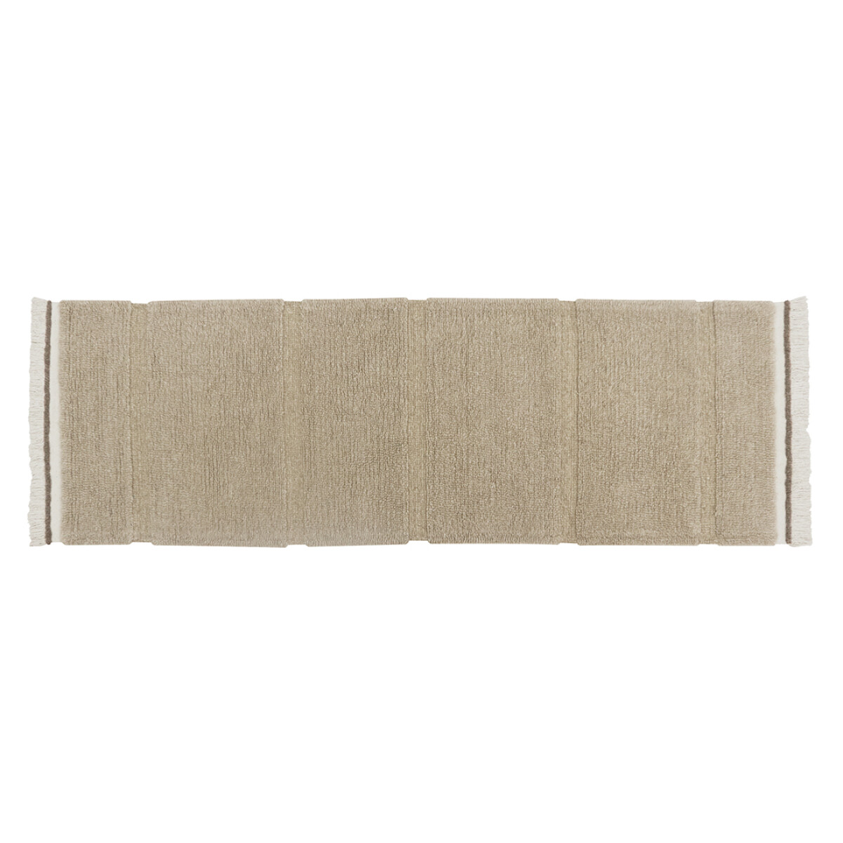 Alfombra caminero de lana lavable - Steppe - Beige 