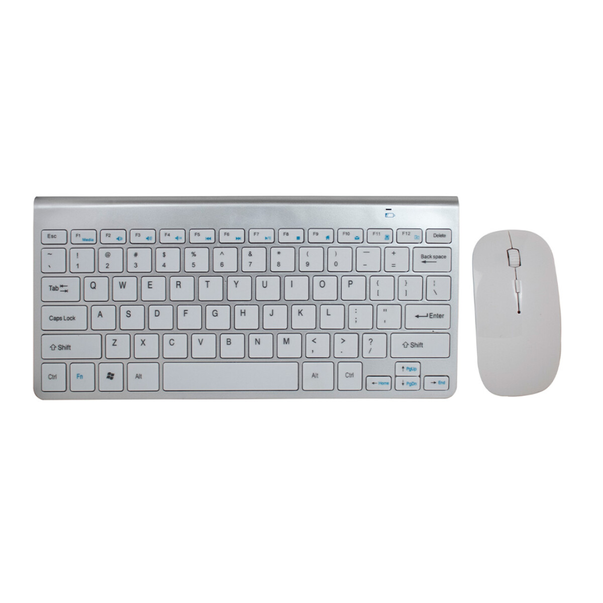 Kit Teclado y Mouse Compacto Inalámbrico 