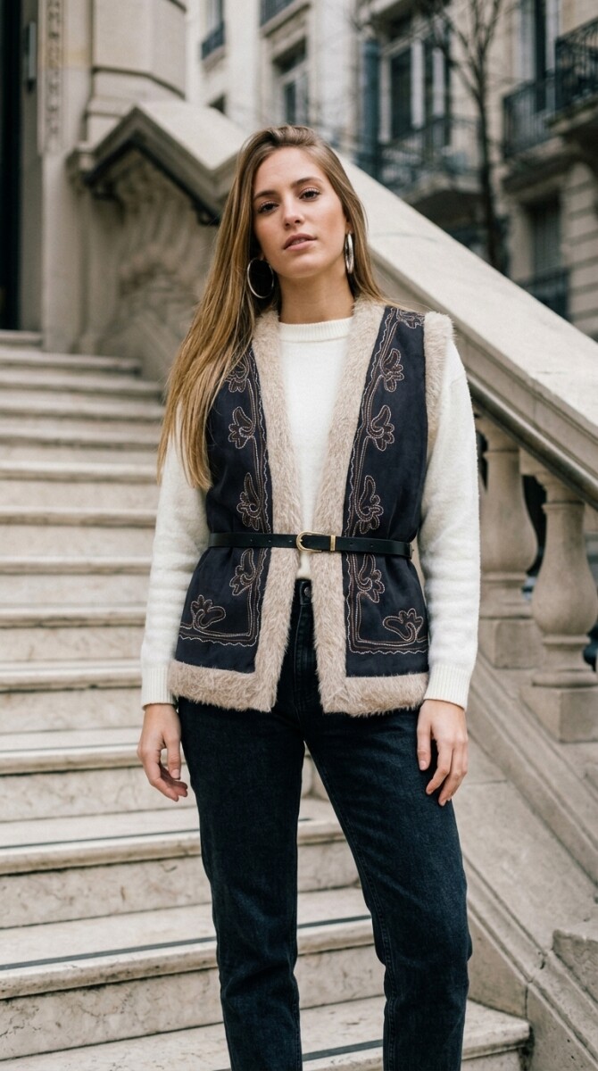 Chaleco Houston - Gris oscuro 