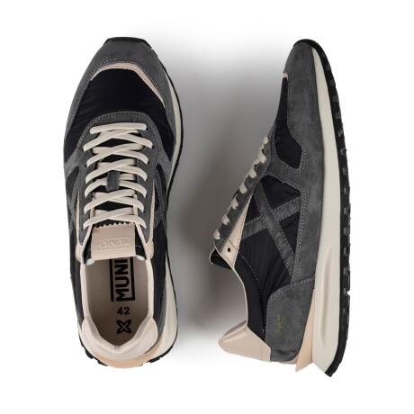 Championes Munich de Hombre LEGGERA 04 8911004 BLACK/GREY