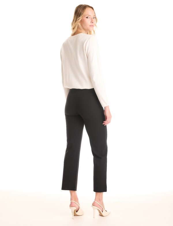 Pantalon Cigarette NEGRO