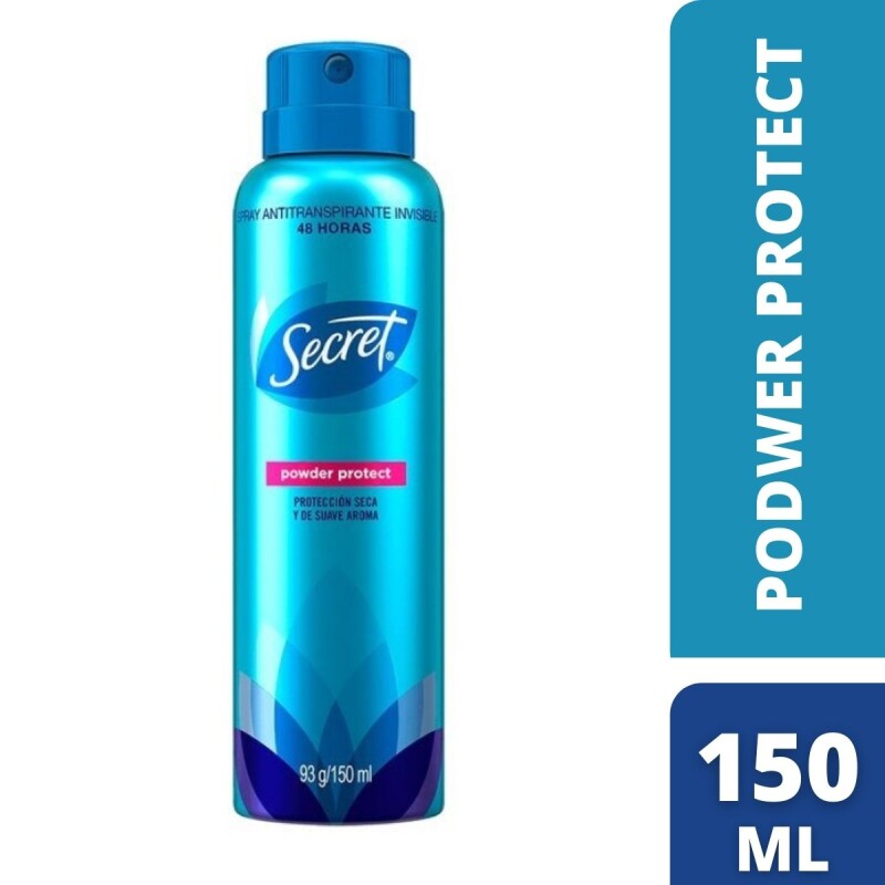 Desodorante Secret en Aerosol Powder Protect 150 ML Desodorante Secret en Aerosol Powder Protect 150 ML