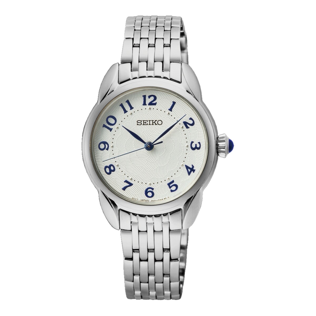 Reloj Seiko SUR561P1 para mujer con correa de acero - Plateado 