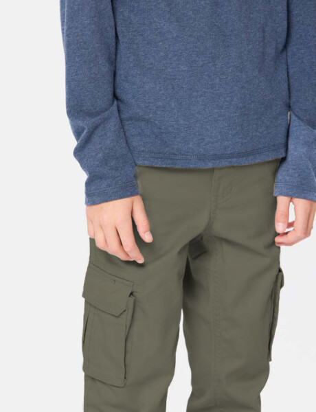 PANTALÓN CARGO Verde