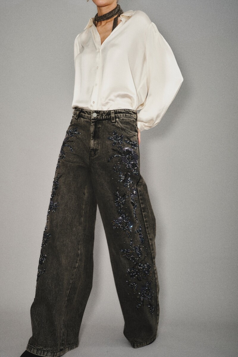 Pantalon Denim Embro Negro