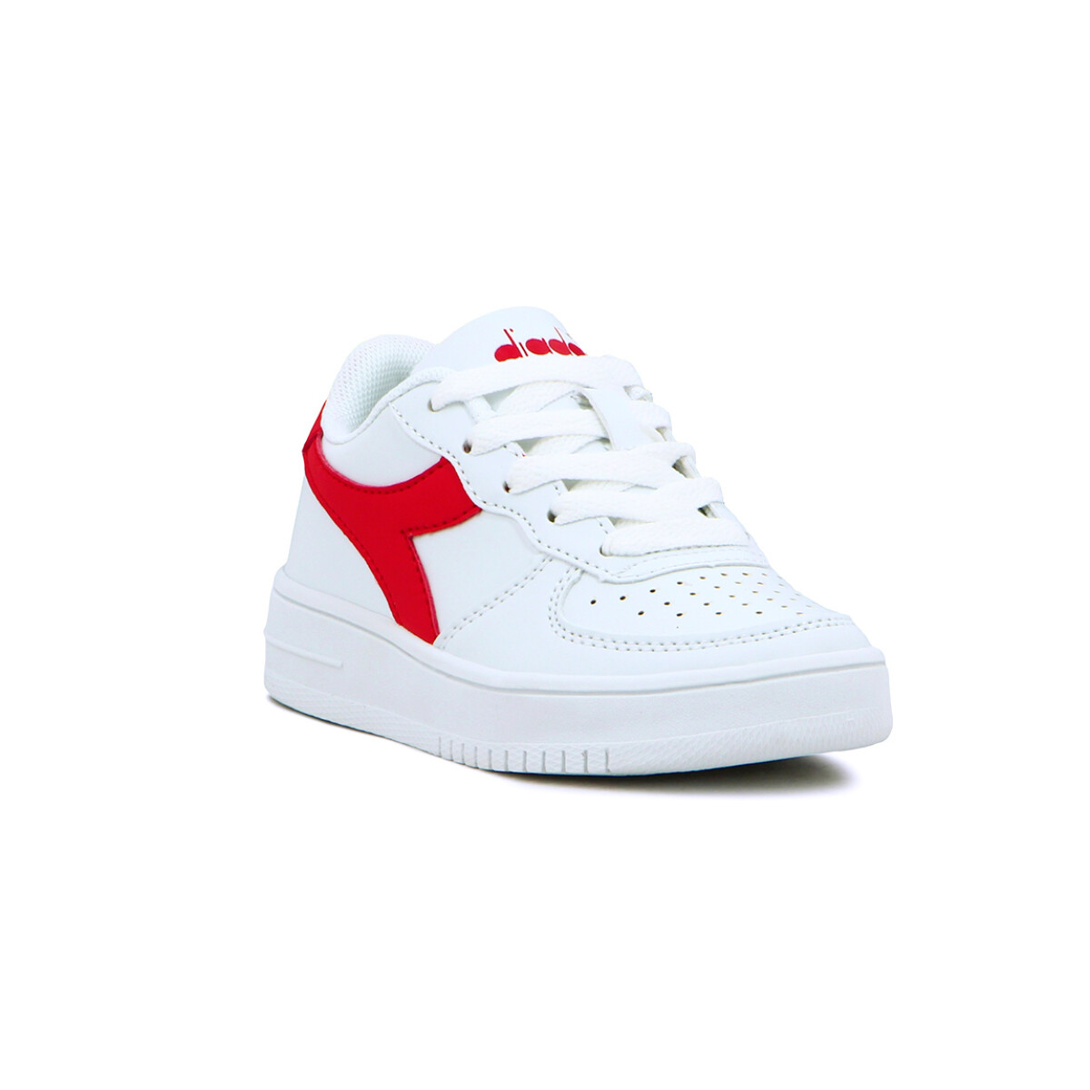 Diadora Champion Niños SPITFIREII Blanco/Rojo - Blanco-Rojo 