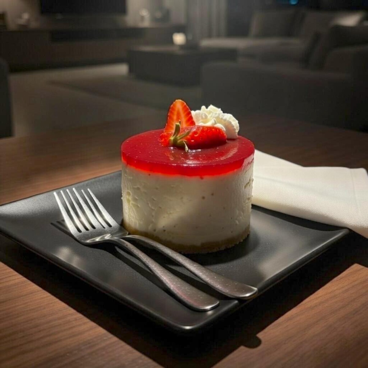 Cheese Cake Individual de Frutilla 