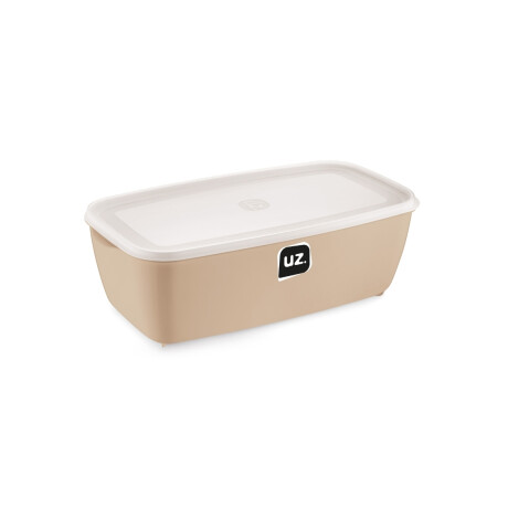 Pote rectangular multiuso 5lts CAPPUCCINO