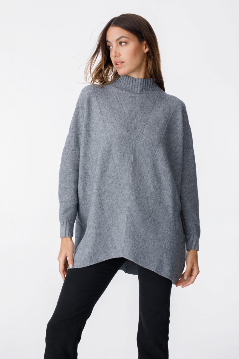 Sweater Luna - Gris 