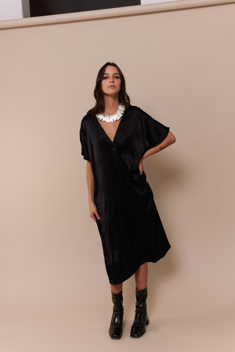 Vestido Rouse - NEGRO 
