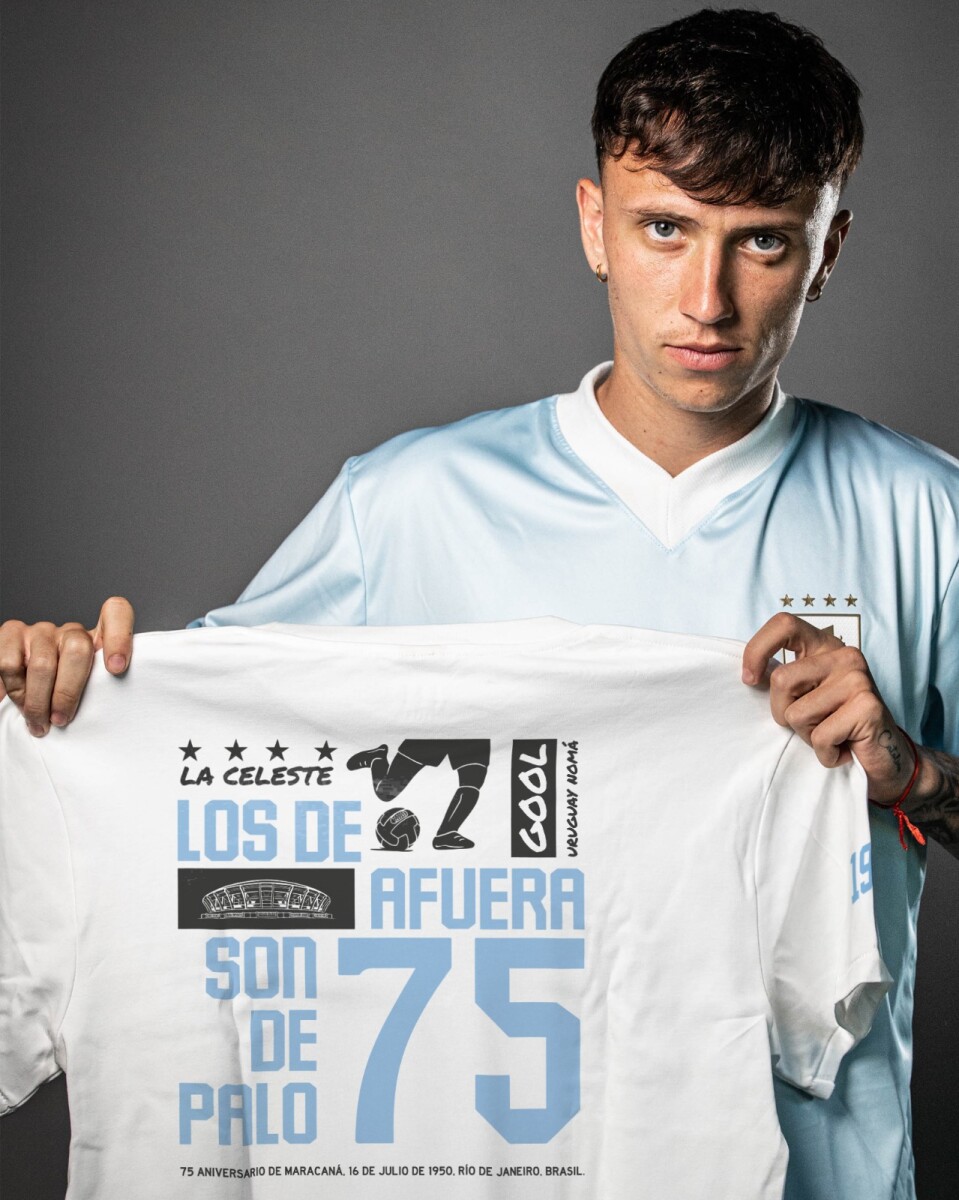 Remera blanca - Los de afuera son de palo 