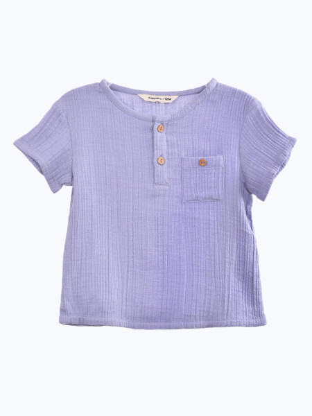CAMISA BAUTISTA AZUL CLARO