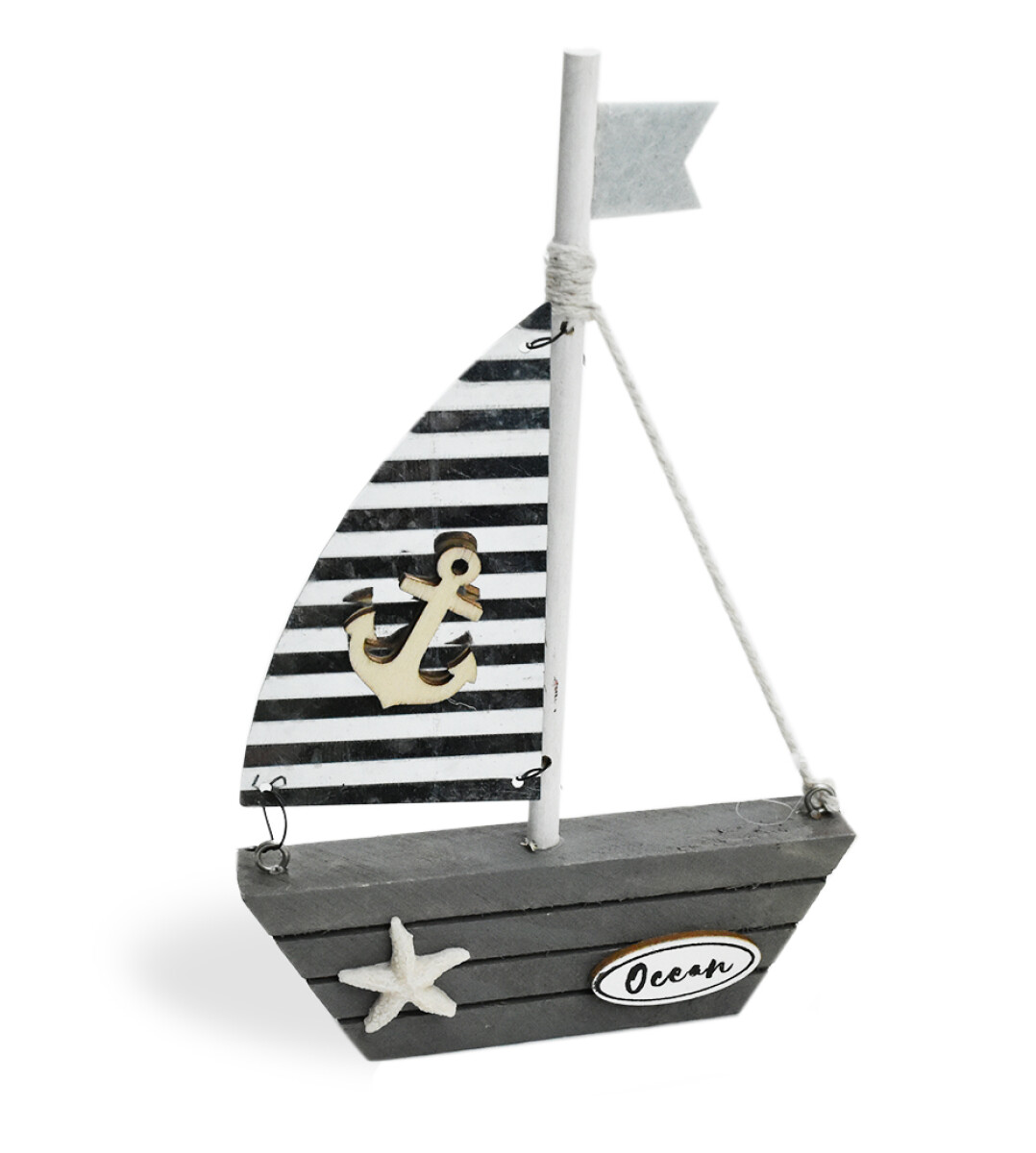 BARCO MADERA DECORACION 