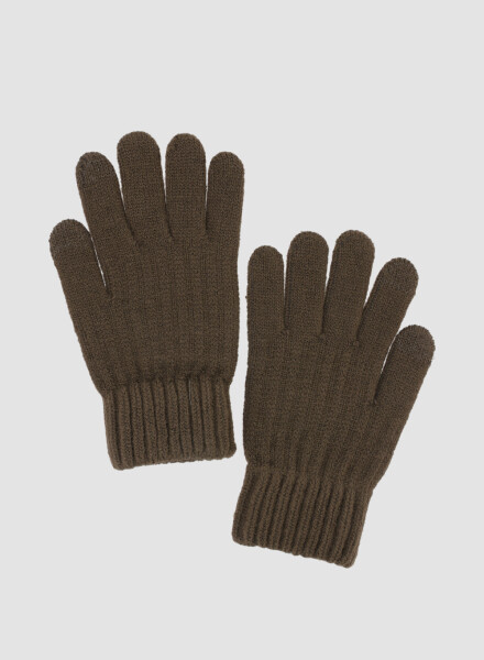 Guantes polar basic Marron