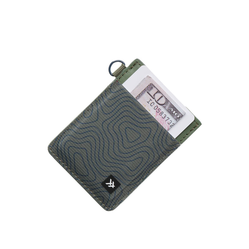 Billetera Thread Vertical Leather - Gris Billetera Thread Vertical Leather - Gris