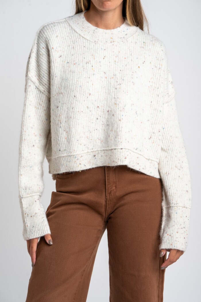 Sweater Buttonne Nacar
