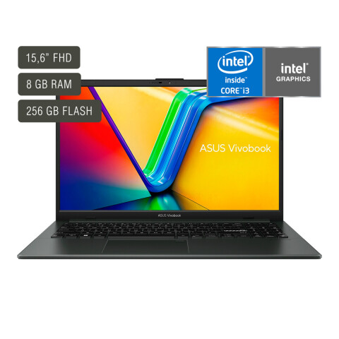 Notebook Asus Vivobook 15,6'' I3 8GB 256GB W11 Unica