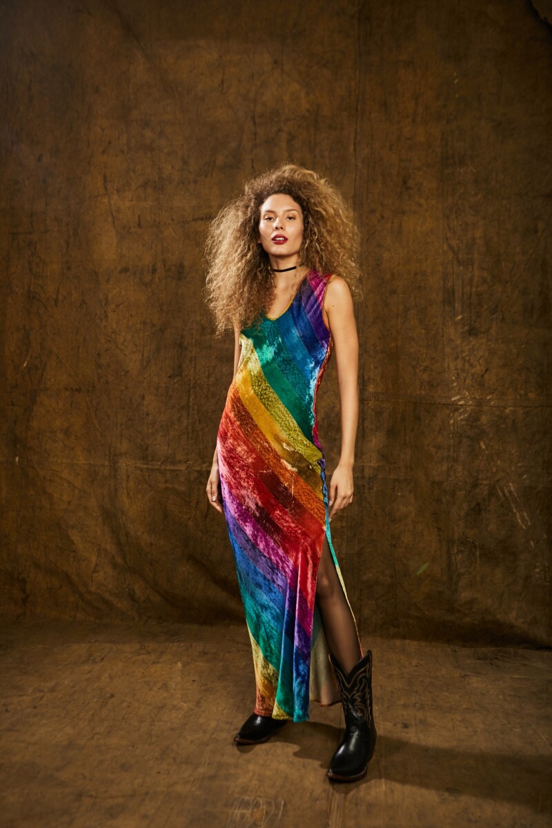 Vestido para mujer - Multicolor 