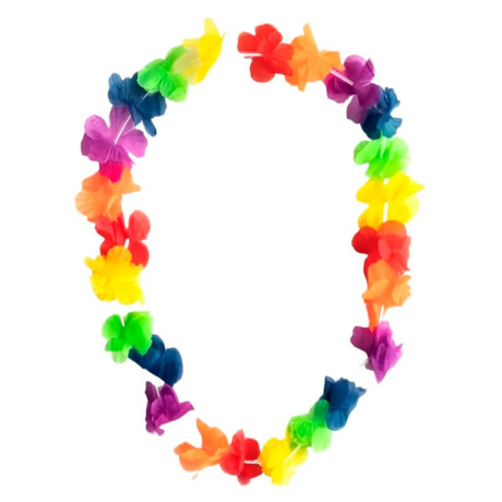Set N°58 Cotillón Collares Hawaianos Fluor Neon X50 Cot002050