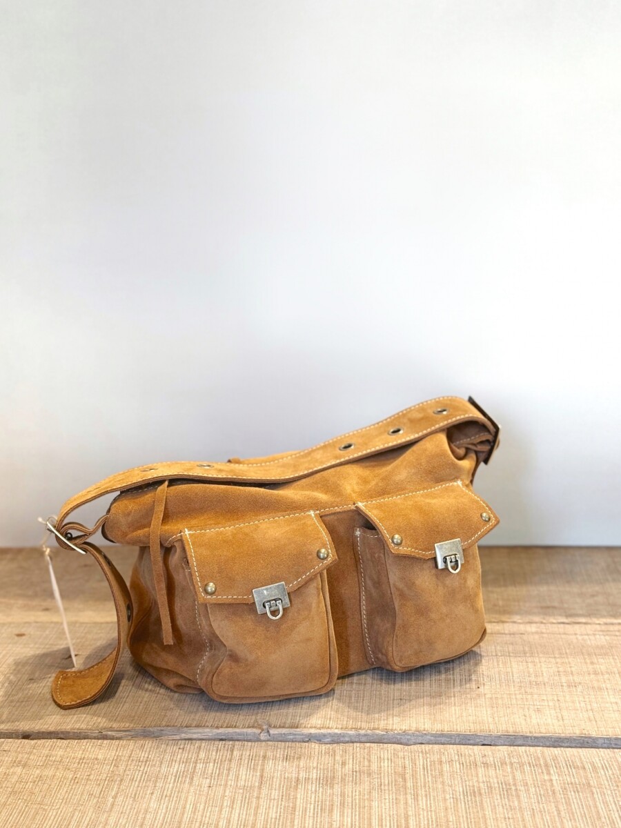 Bolso Cher Gamuza - Oxido 
