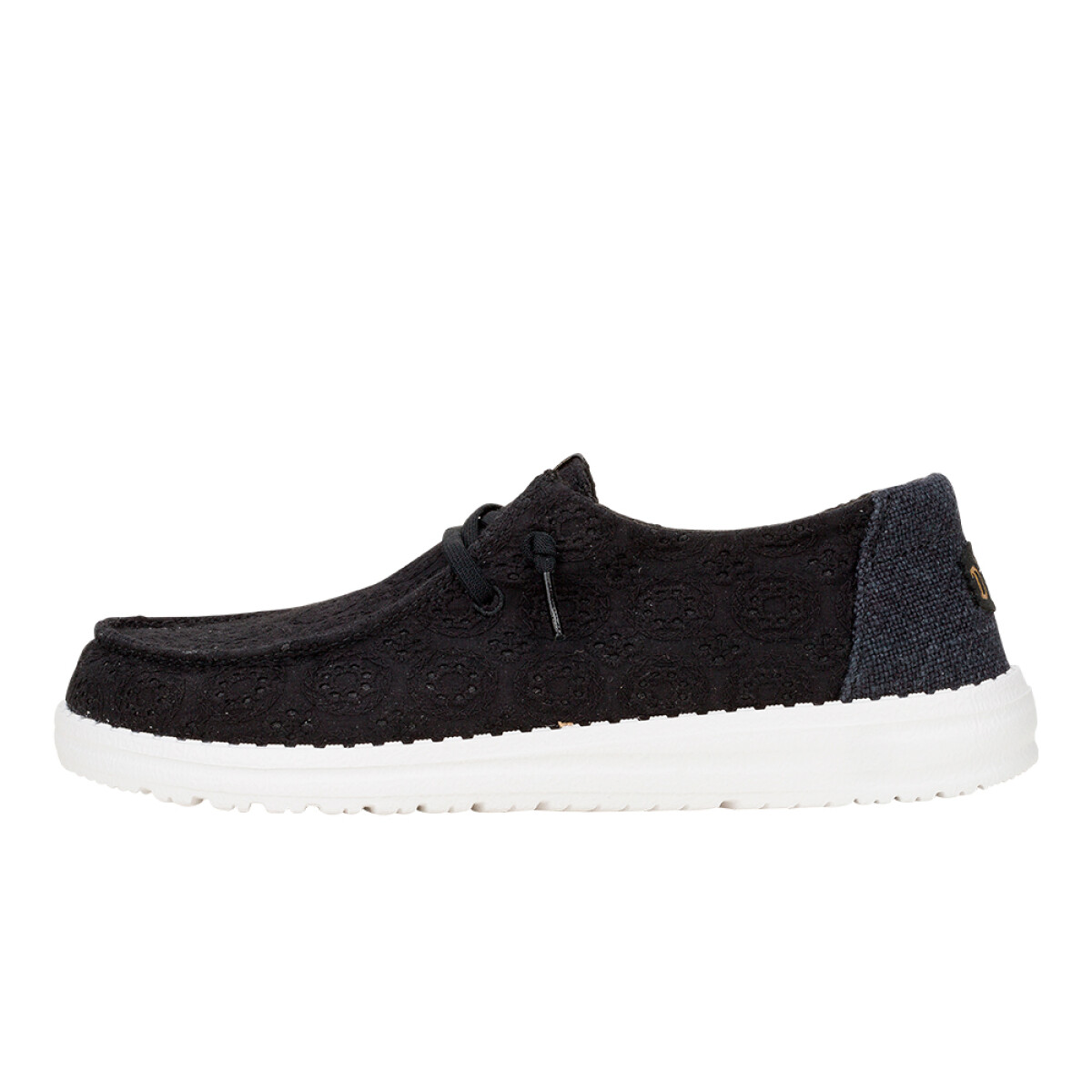 Wendy Eyelet Lace - Mujer - Black 